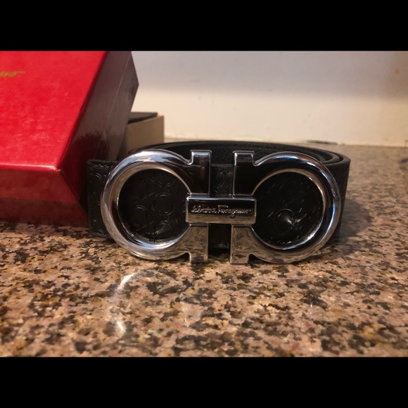 Ferragamo belt blue - Picture 6 of 6